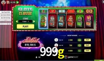 Descubra a Magia dos Jogos de Arcade no 999g